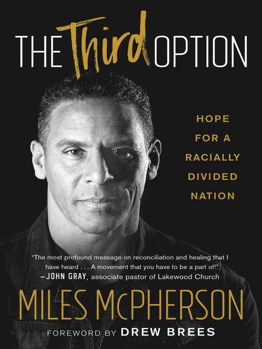 Title details for The Third Option by Miles McPherson - Wait list